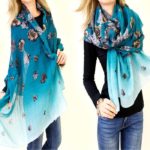 Ombre viskoosist sallid