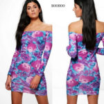 Boohoo lilleline kleit Olivia