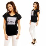 Simplement chic kuldsete detailidega pluus