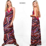 Avatud seljaosaga boho suvine maksikleit Lisa