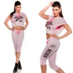 Roosad capri vabaajapüksid