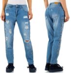 Place du jour boyfriend lõhkised teksad