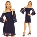 Mayaadi üleni pitsiline tumesinine peokleit