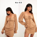 Suured numbrid! NA-KD beez šifoonkleit