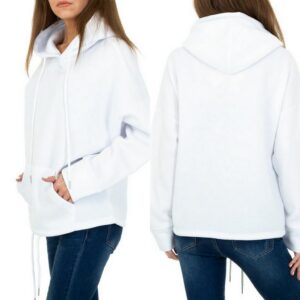 Emma & Ashley kapuutsiga valge pusa